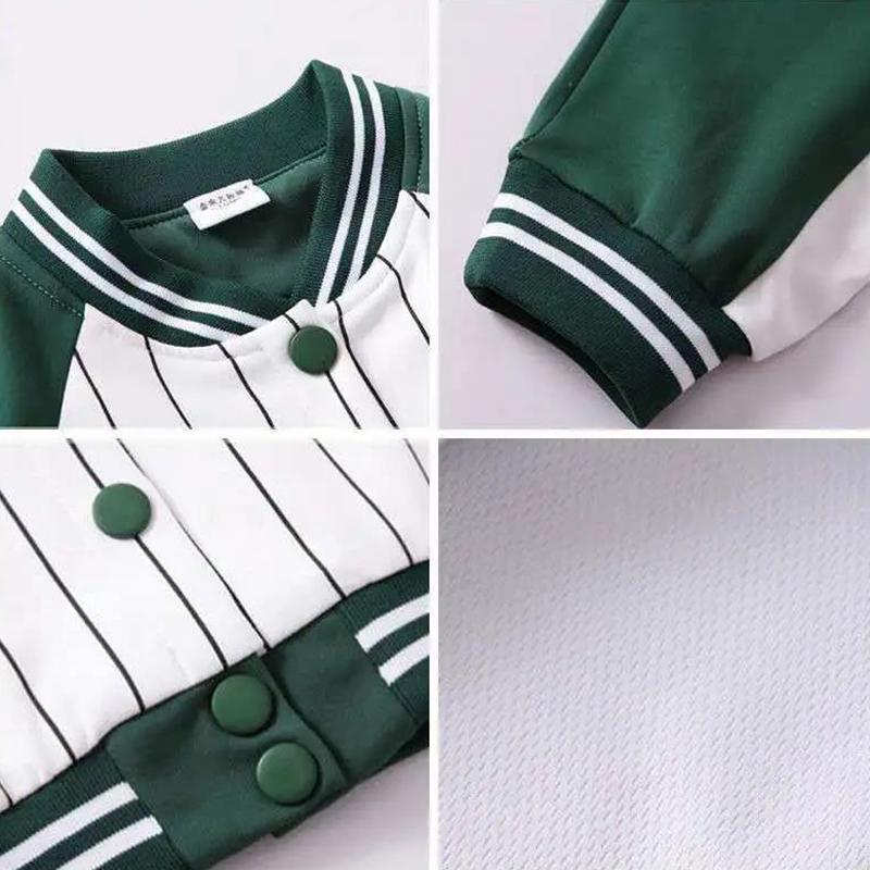 Kindergarten Uniforms Spring and Autumn Two or Three Sets of Children's Baseball Uniforms Class Uniforms Spring Elementary School Uniforms