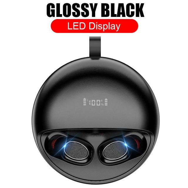 Wireless Bluetooth 5.0 Earphones TWS Wireless Headphones 360 Rotation Stereo Headset With Microphone