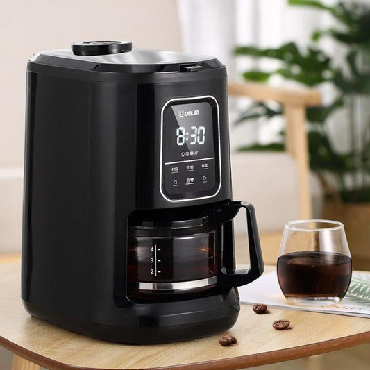 Household Automatic Coffee Machine Freshly Ground American-style Grinding Integrated Office American Coffee Drip Machine Coffee Machine