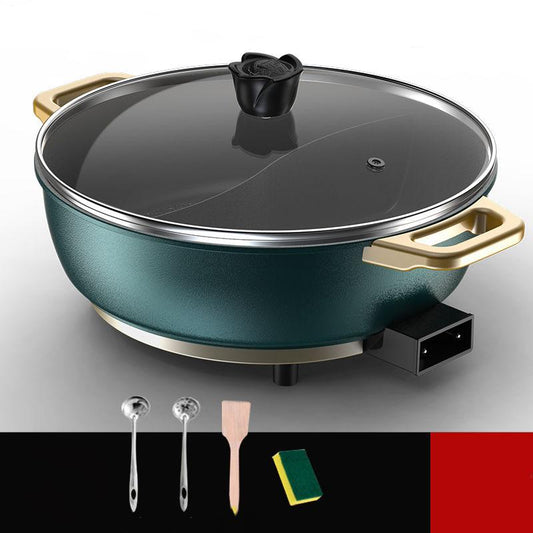Household Multifunctional Electric Pot with Special Plug-in for Cooking Cooking, Stewing and Grilling Integrated Pot