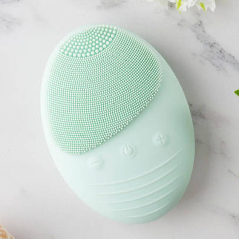Wireless Charging Silicone Cleansing Instrument Photon Physiotherapy Beauty Silicone Pore Cleaner