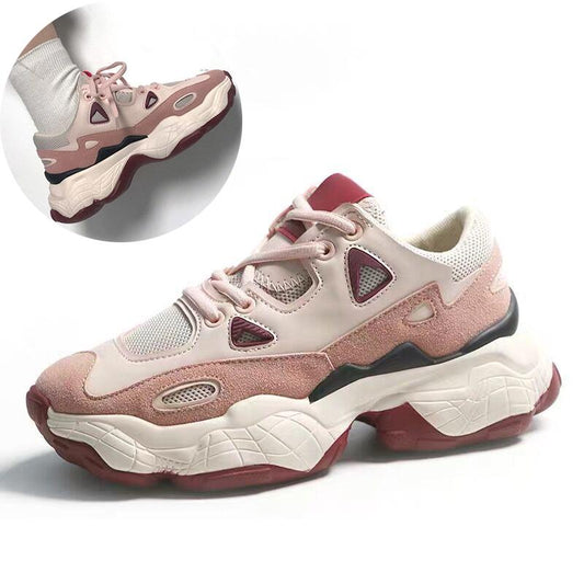 Celebrity Sneakers Women Trendy Chunky Dad Shoes Woman Thick Sole Ladies Platform Shoes Female