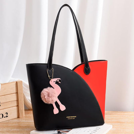 Handbag Women All-match Fashion One-shoulder Women's Bag Large Capacity Tote Bag Commuter Bag
