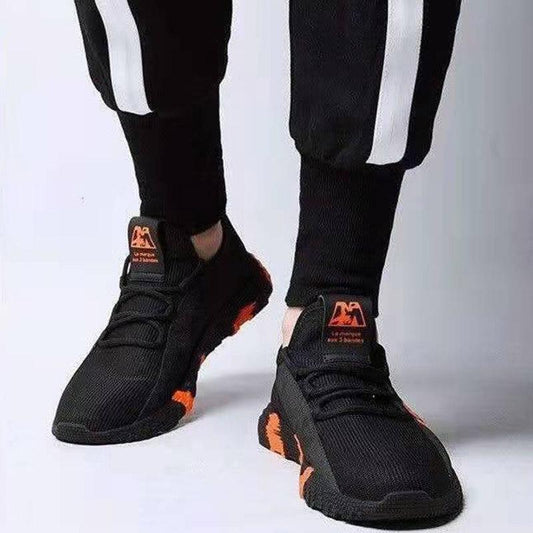 Men's Spring and Summer Sports Mesh Shoes Non-slip Wear-resistant Running Shoes Leisure Travel All-match Sandals