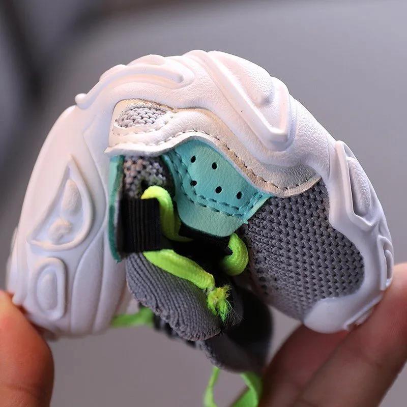 Kid Running Sneakers Autumn Children Sport Shoes Tenis Infantil Boy Basket Footwear Lightweight Breathable Girl