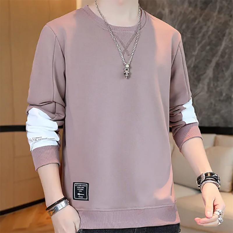 Men's Sweater Autumn Korean Trend Bottoming Streetwear Trendy Brand Loose Sweatshirts Men Outerwear