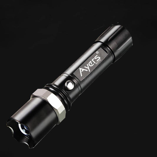Flashlight Strong Light Rechargeable Long Shot Super Bright Multi-function LED Xenon Lamp Household Outdoor Aluminum Alloy Waterproof Body