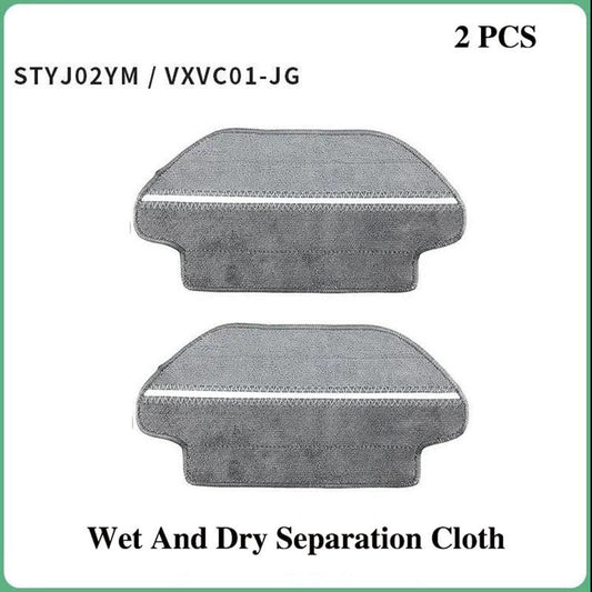 Replacement Parts for Robot Vacuum Cleaner Wet and Dry Separation Mop/wet Cloth Xiaomi Cleaning Robot Accessories STYTJ02YM Yunmi VXVC02-J