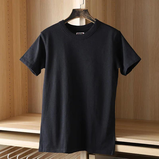 Colorful Solid Color Men Spring Summer Fashion Style Short Sleeve Cotton Casual T Shirts