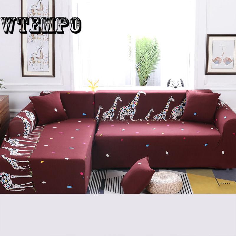 Slipcover Stretch Four Season Sofa Covers Furniture Protector Couch Cover Sofa Towel 1/2/3/4-Set