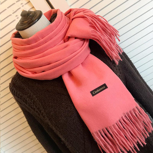 Cashmere Scarves Autumn Winter Scarf Soft Warm Lady Girls Wraps Thin Long Scarf Female Shawl