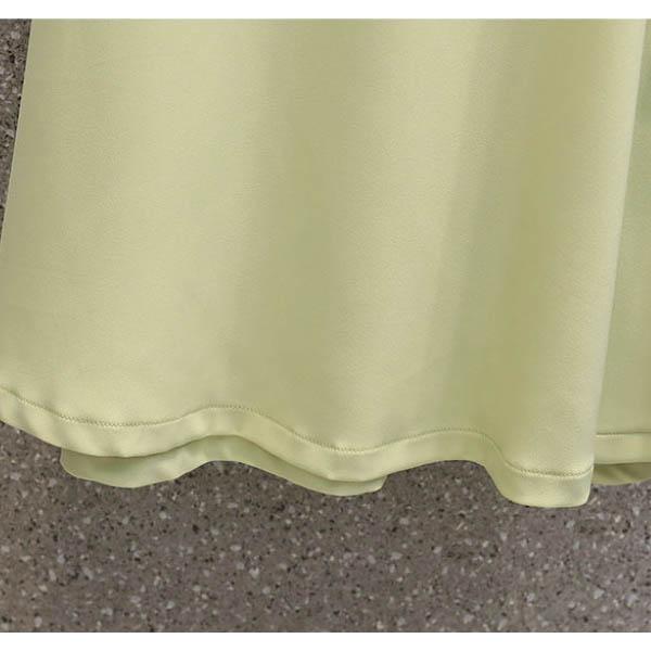 Dress Women's Summer Large Size Lapel Temperament V-neck Ruffled French Hepburn Dress