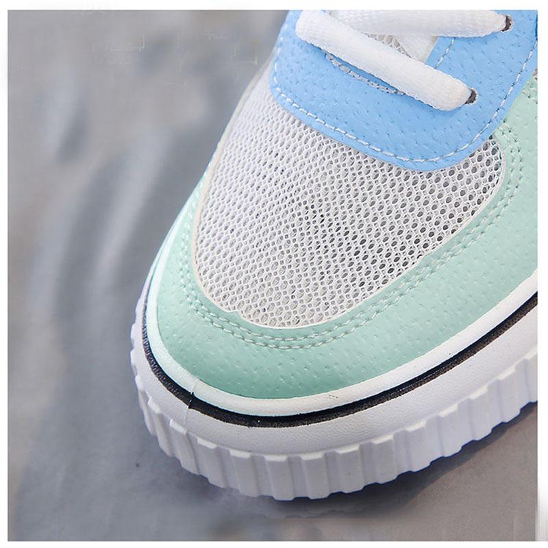 Mesh Summer Women's White Shoes Student Korean Style Breathable Casual Sports Sneakers