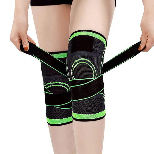 1 Pair of Sports Knee Pads Men's Compression Elastic Knee Pads Support Fitness Equipment Basketball Volleyball Protective Gear Protector