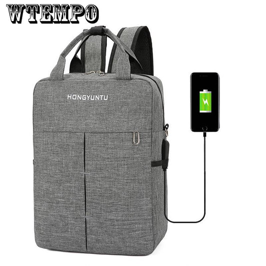 Backpack large capacity charge leisure laptop bag college student bag travel backpack