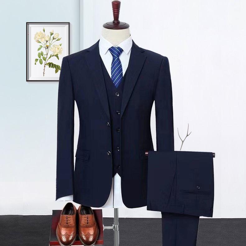 Plus Size Trendy Men's Clothing Suit Suit Suit Men's Business Dress Suit Western Fit Wedding Dress