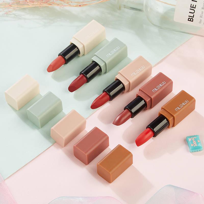 Gentle changing lipstick lipstick moisturizing non-fading fog lipstick non-fading non-stick cup