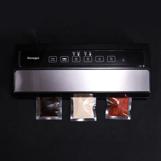 Best Food Vacuum Sealer Automatic Commercial Household Food Vacuum Sealer Packaging Machine Include 10Pcs Bags