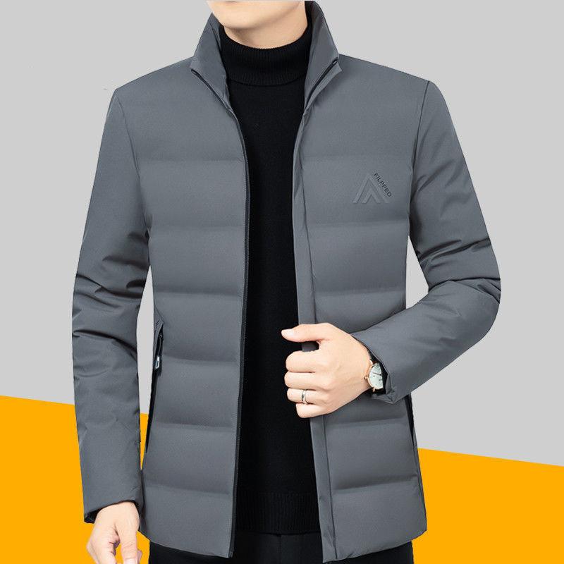 Men's Winter Middle-aged Men's Padded Jacket Winter Clothes Cold-proof Padded Jacket Thick Down Padded Jacket Men
