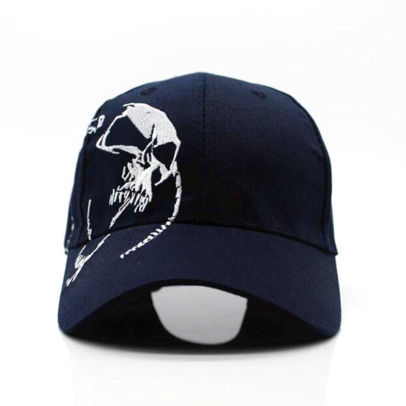 High Quality Unisex 100% Cotton Outdoor Baseball Cap Skull Embroidery Snapback Fashion Sports H