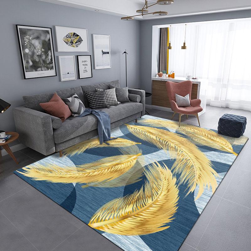 Northern Europe's Light Luxury Carpet Room Is Full of Living Room Sofa Tea Blanket Large Bedroom Porch Anti-skid Water Absorbing Mat