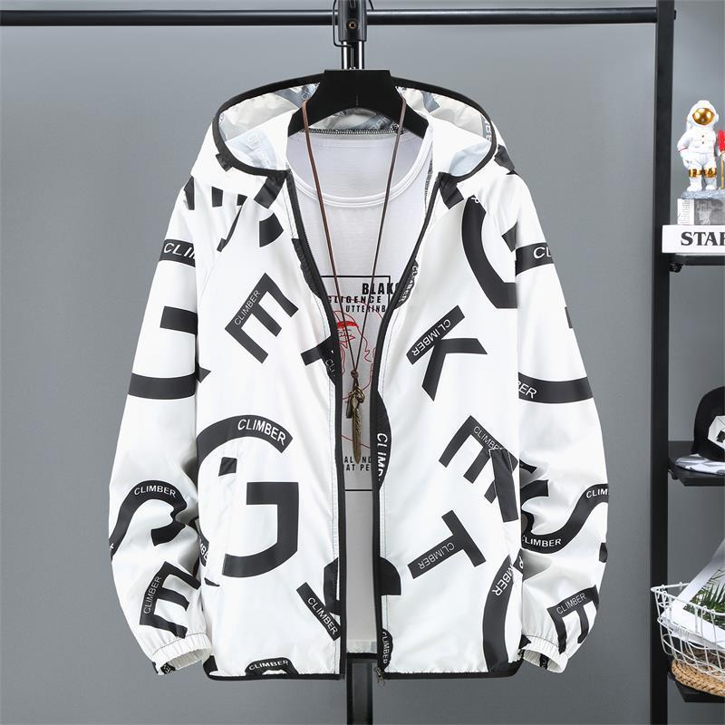 Men's Summer Ultra-thin Handsome Student Loose Breathable Fishing Sunscreen Clothing