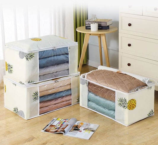 Non-woven Household Dust-proof Storage Bag Quilt Clothes Packing Bag Moving Clothes Sorting Bag