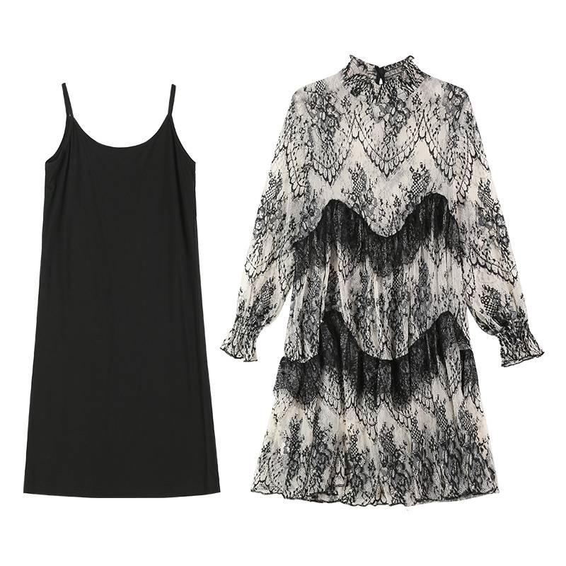 Women Mini Dess Elegant Mesh Long Sleeve Slim Stretch Ladies Dresses Party Clubwear Streetwear