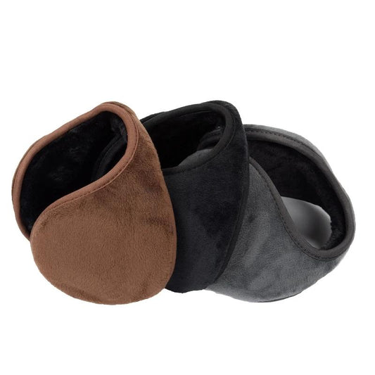Crystal Super Soft Earmuffs Thick Plush Earmuffs Winter Men's Ear Wrap Ear Warmer Earmuffs Wearable Cold-proof Earmuffs