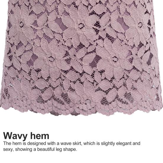 Women Skirt Summer Lace Elegant Office Skirts Womens Pencil Bandage Skirt for Women Skirts Knee-length High Waist