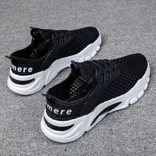 Men's Soft Bottom Spring and Autumn Sports Shoes Casual Shoes Non-slip Wear-resistant All-match Small White Shoes