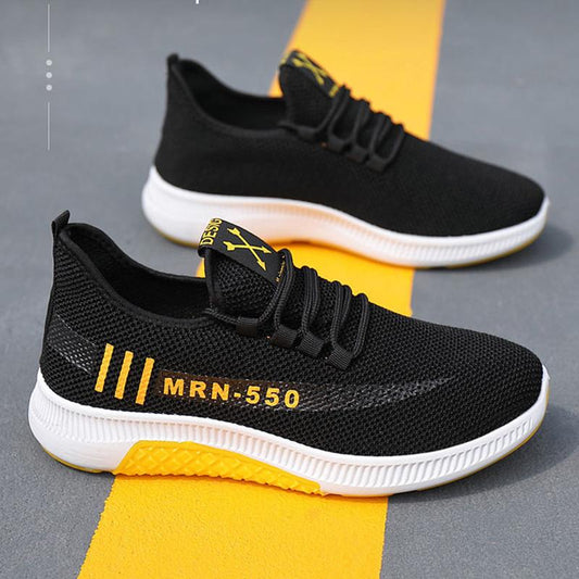 Autumn Breathable Casual Shoes Lightweight Korean Style All-match Sports Shoes Clearance Beijing Mesh Shoes