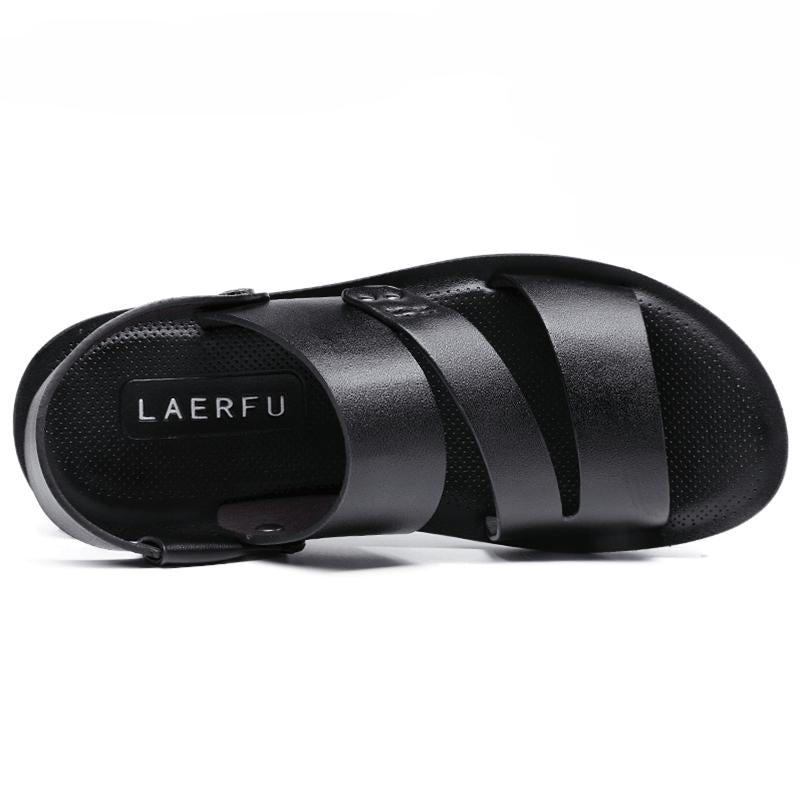 Summer Beach Shoes Men's Trend Casual Non-slip Sandals Leather Men's Sandals Shoe