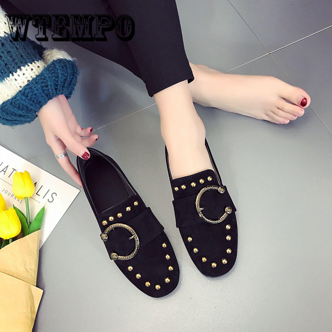 Women's Shoes Casual Shoes Single Shoes Pointed Flat Shoes