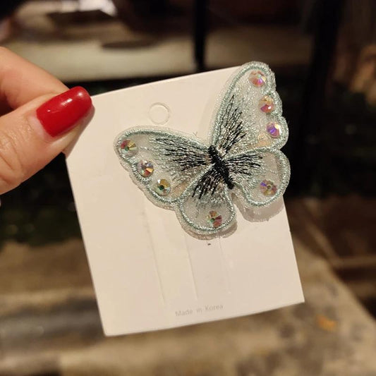 5PCS Girl's Butterfly Clip Hair Clip Female Student Duckbill Clip Female Bangs Clip Side Clip Children's Hair Accessories