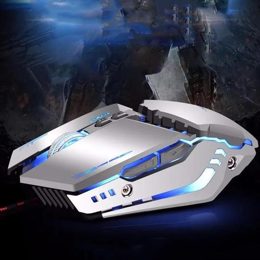 Mechanical Gaming Mouse Wired Computer Gaming Mouse Universal Silent Mouse for Notebook