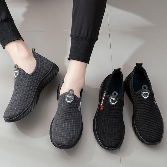 Men's Clearance Shoes Sports Female Students Korean Fashion Shoes Versatile Breathable Running Men's Shoes