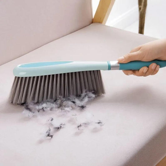 Household Long-handled Bed Sweeping Brush Bed Sweeping Broom Fur Dust Removal Brush Sofa Carpet Cleaning Brush Bed Sweeping Artifact