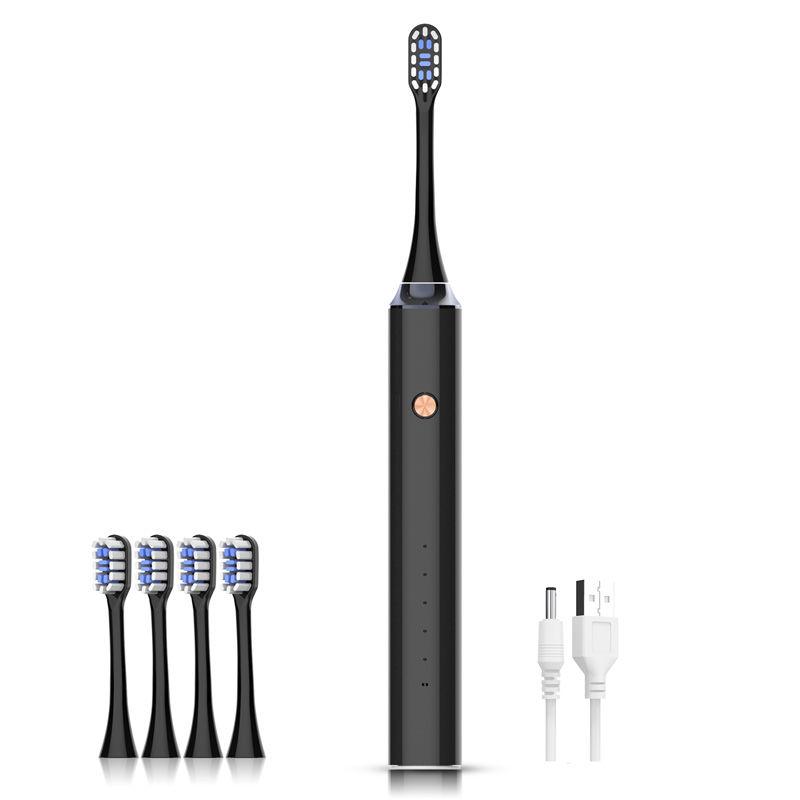 Oral Cleaning Supplies Ultrasonic Electric Toothbrush Waterproof Whitening Charging High-end Male and Female Automatic Toothbrush