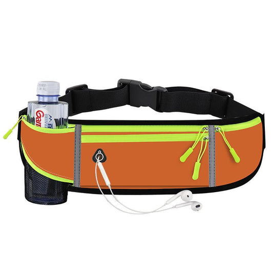 Sports Waist Bag Men and Women Running Mobile Phone Bag Ultra-thin Invisible Waterproof Outdoor Multi-function Belt Fashion Waist Bag