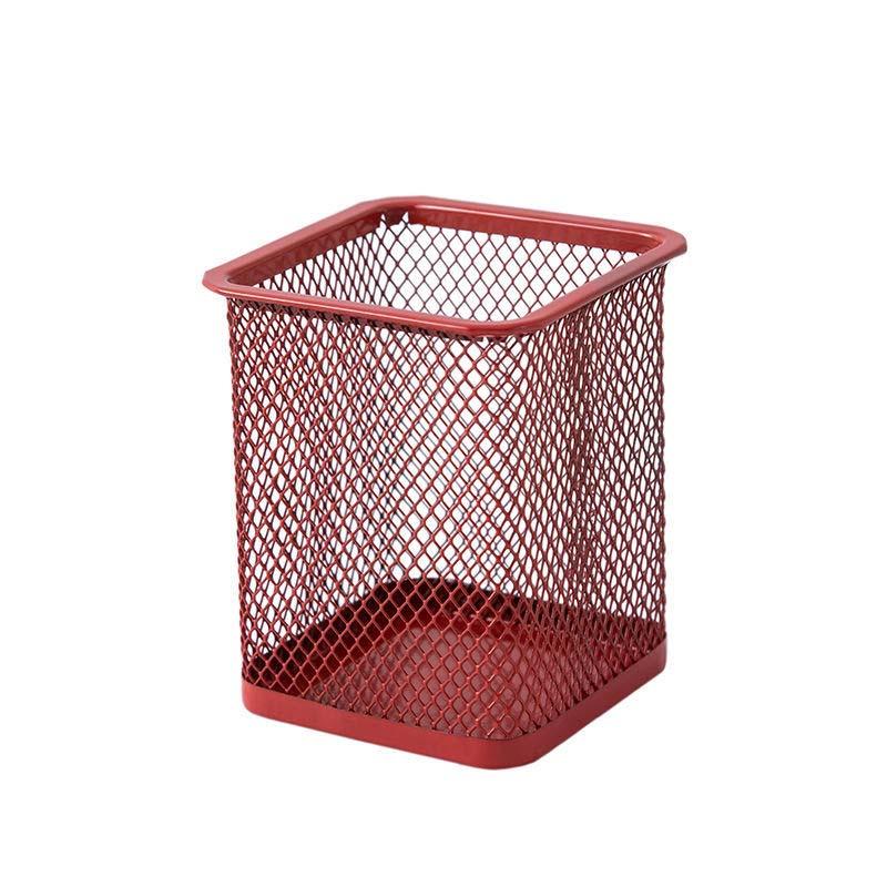 Circular Grid Pen Holder Student Desk Pen Holder Creative Fashion Multifunctional Pen Holder Desktop Storage Box