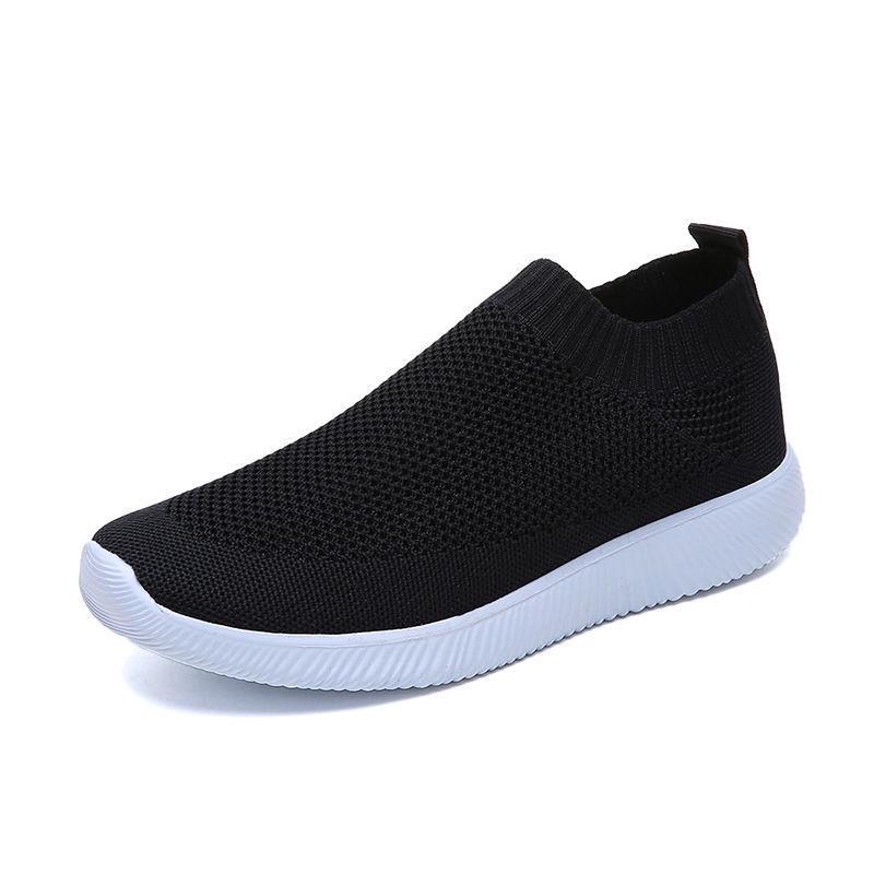 2020 Women Sneakers Fashion Socks Shoes Casual White Sneakers Summer Knitted Vulcanized Shoes Women Trainers Tenis Feminino