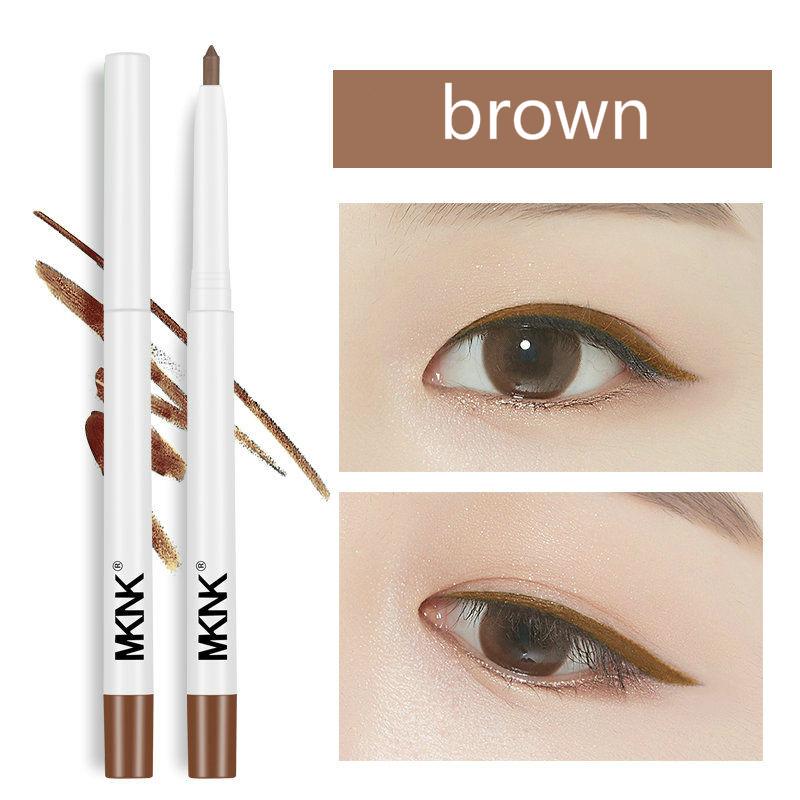 Eyeliner pen female waterproof sweatproof long-lasting non-blooming eyebrow pencil student eyeliner
