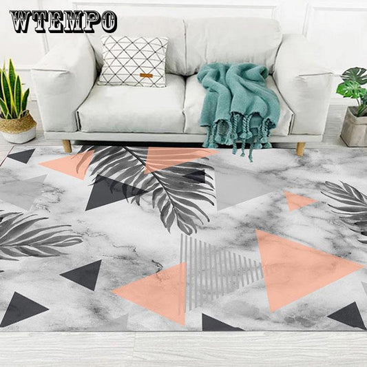 Carpets For Living Room Bedroom Rugs Bedside Coffee Area Rug Home Geometric Nordic Carpet