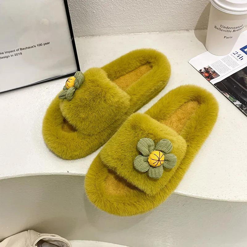 Winter Slippers Women Super Soft Warm Plush Women Slippers Shoes Funny Shoes Ladies Casual Indoor Home Slippers Woman Shoes