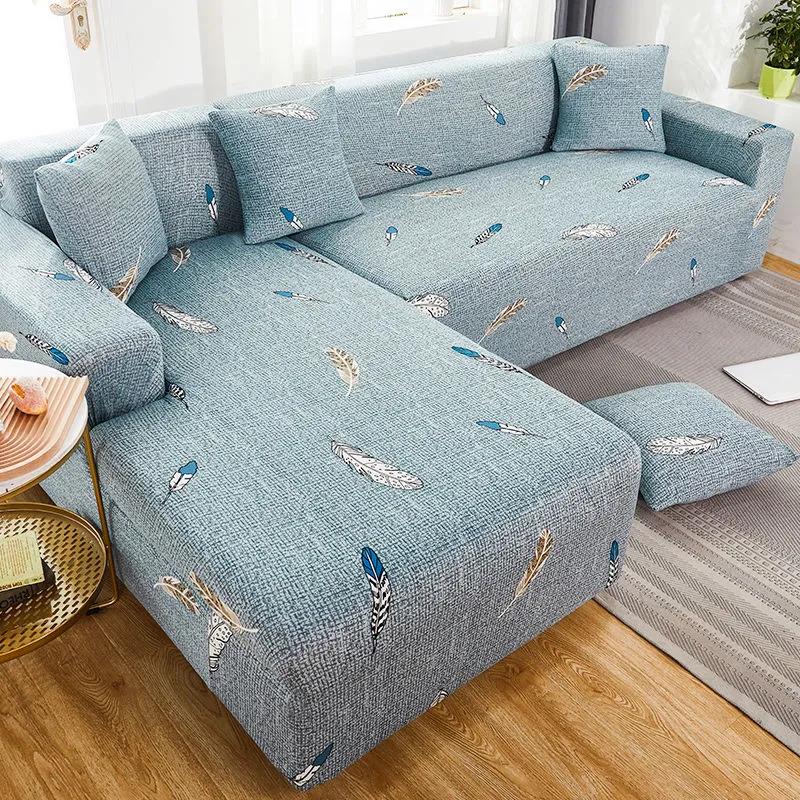 Elastic Sofa Cover Cover All-inclusive Universal Cover Nordic Simple Modern Living Room Universal Sofa Cushion Cover Towel Fabric
