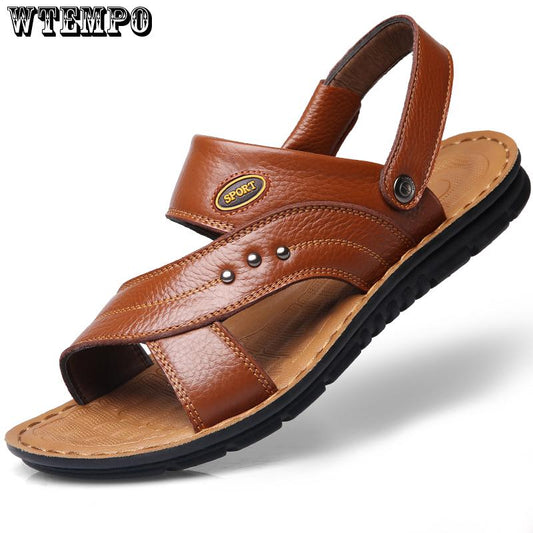 Casual Shoes Summer Half Slippers Men's Casual Shoes Doug Breathable Shoes Set Foot