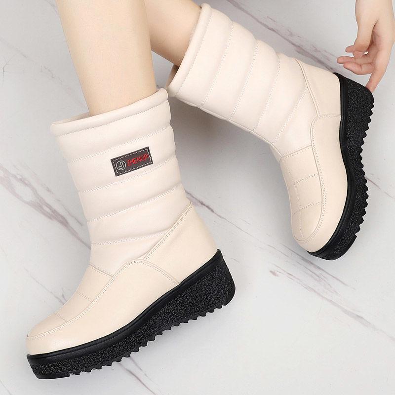 Women Boots Plus Size Snow Boot Women Winter Shoes Winter Boots Ankle Botas Mujer Woman Insole Shoes