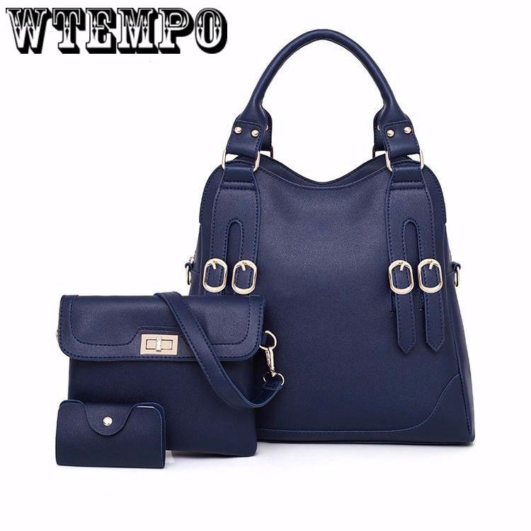 Women's bag summer wild shoulder bag Messenger bag large capacity trend leisure bag three-piece