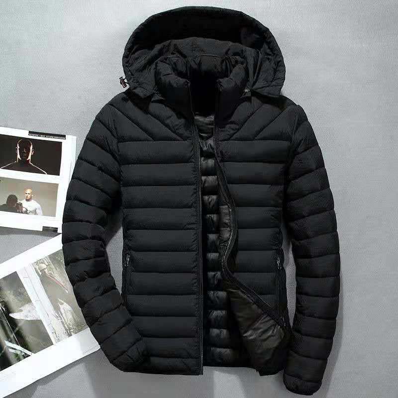 Men Winter Jacket High Quality Thick Cotton Padded Coat Parka Man Outwear